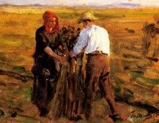 Breton Jules Mise En Tas Des Oeillettes. ������, ����