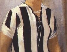 samokhvalov girl in football shirt 1932. ����������