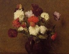 Fantin Latour Henri Flowers Poppies. -, ---