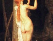 Gleyre Bacchante. , 