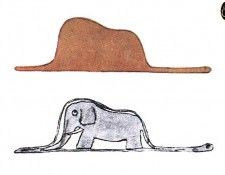 al st exupery15 boa digerant un elephant. ��������, �����-