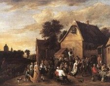 TENIERS David the Younger Flemish Kermess 1652. ,  