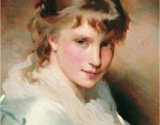 Chaplin Portrait of an unknown Beauty. , 