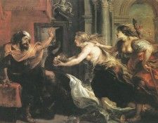 Tereus Confronted with the Head of his Son Itylus WGA. ,  