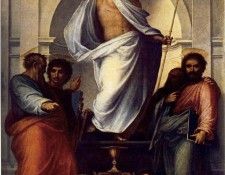 BARTOLOMEO Fra Christ With The Four Evangelists. , 