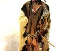 Tna 0015 Wahk-Ta-Ge-Li [ Big Soldier ] KarlBodmer, 1833 sqs. ������, ����