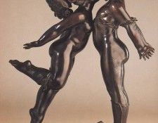 kb Parkes Michael Sculpture Kissing. , 