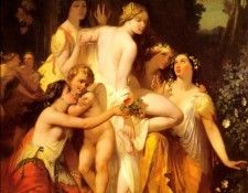 The Bath of Venus 1845. Glaize, 
