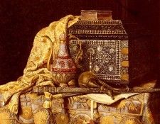 Schodl Max A Still Life With Oriental Objects. Schodl, 