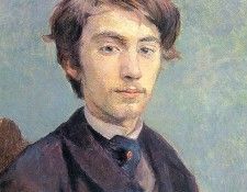 Toulouse-Lautrec Portrait of the Artist Emile Bernard, 1886,. -,  