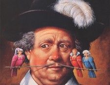 bs-fa- Rafal Olbinski- Falstaff. Olbinski, 