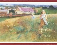 SmithCarletonAlfred GirlsPickingFlowers-We (f085). ,  
