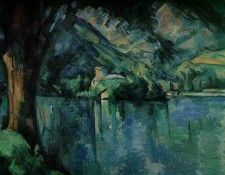 CeZANNE LE LAC DANNECY,1896, COURTAULD INSTITUTE GALLERIES,. ������, ����