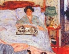 frieseke le dejeuner au lit c1906. Frieseke,  