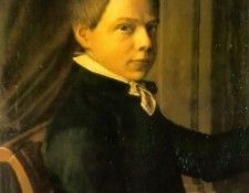 Portrait of Lourens Alma-Tadema. - 