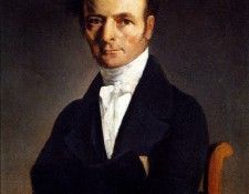 Corot Jean Baptiste Camille Portrait Of A Man. , --