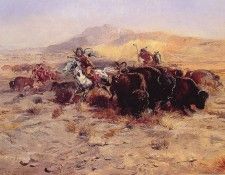 Buffalo Hunt. ������, ������ Marion