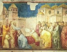 Giotto   Life of St John the Evangelist   [02]   Raising of Drusiana.   