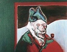 Bacon Hyllning till van Gogh, 1950-tal, Gbg konstmuseum. �����, �������