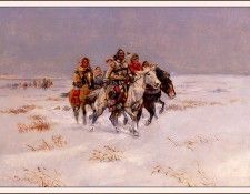 bs-aaw-CharlesMRussell-TheSnowTrail. ������, ������ Marion