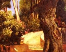 Ernst Rudolf The Staircase Under The Trees.  