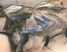 degas.danseuse-chaussons. , --