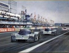 CorsaScan 037 Mercedes Le Mans 1989. , 