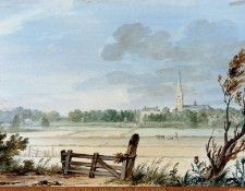 Schouman Aert View of Oudendyk at Zuydwind Sun. Schouman, 