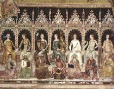 Triumph of St Thomas and Allegory of the Sciences detail2 WGA. Firenze,  