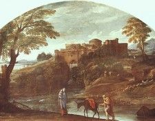 CARRACCI - THE FLIGHT INTO EGYPT, 1603. ��������, ��������