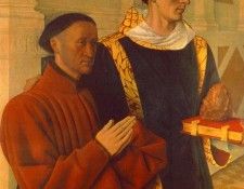 FOUQUET ETIENNE CHEVALIER AND HIS PATRON SAINT (STEFANUS), B. ����, ���