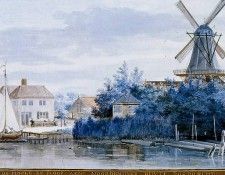 Schouman Aert Windmill the hoop Sun. Schouman, 