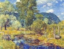 hassam bedford hills 1908. , 