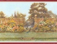 RoweErnestArthur PeacockInAGarden-We (f123). ���, ������ �����