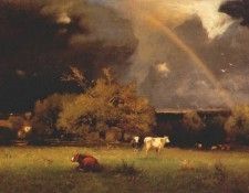 inness the rainbow c1878-9. , 