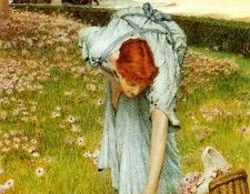 ger-Tadema-SpingInTheGardensOfTheVilllaBorghese. ,  