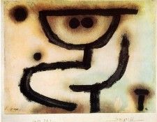 Klee Embrace, 1939, Paste colour, watercolour and oil on pap. ����, �����