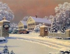 kb Phillips William-Winter Visitors at Kringle Hill Inn. , 
