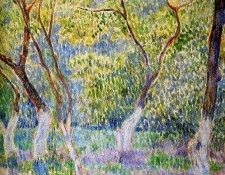 Larionov Mikhail Spring garden Sun. , 