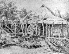 Ruisdael van Jacob Watermill Sun. ��������, ���� ���