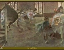 PO Degas 25 La repetition(1877). ����, �����-������-����