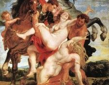 Rape of the Daughters of Leucippus WGA. ,  