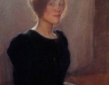 Danielson-Gambogi Elin Self portrait Sun . Даниельсон-Gambogi, Элин