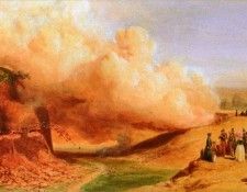 Girardet Karl Genietruppen Beim Sprengmanover  1847. �������, ����