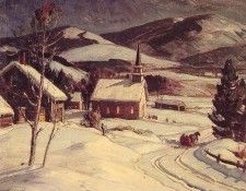 Christmas Eve, Swiftwater. Hibbard, Aldro 