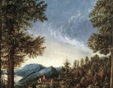 Altdorfer Danubian Landscape 1520. ����������, ��������