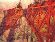 shuttleworth building the bridge 1918. ���������, Claire