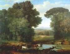 inness a bit of the roman aqueduct 1852. , 