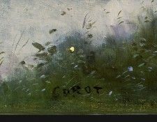 Corot Ville dAvray, c. 1867-1870, Detalj 5, NG Washington. , --