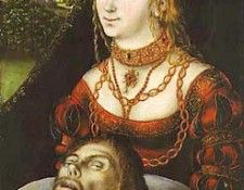 Cranach d.a. Salome Gbg Konstmuseum. ������, ����� �������